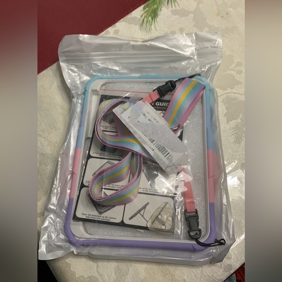 iPad mini 6th generation rainbow case - Picture 1 of 7